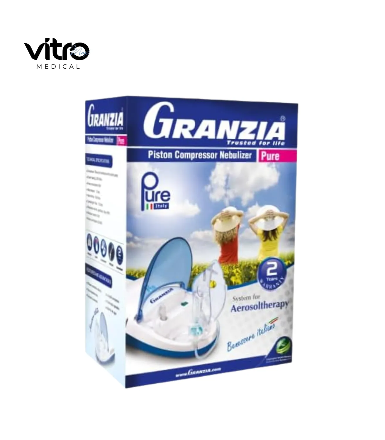 Granzia Pure Compressor Nebulizer